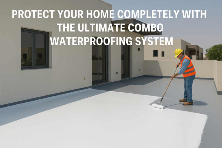 THE ULTIMATE COMBO WATERPROOFING SYSTEM